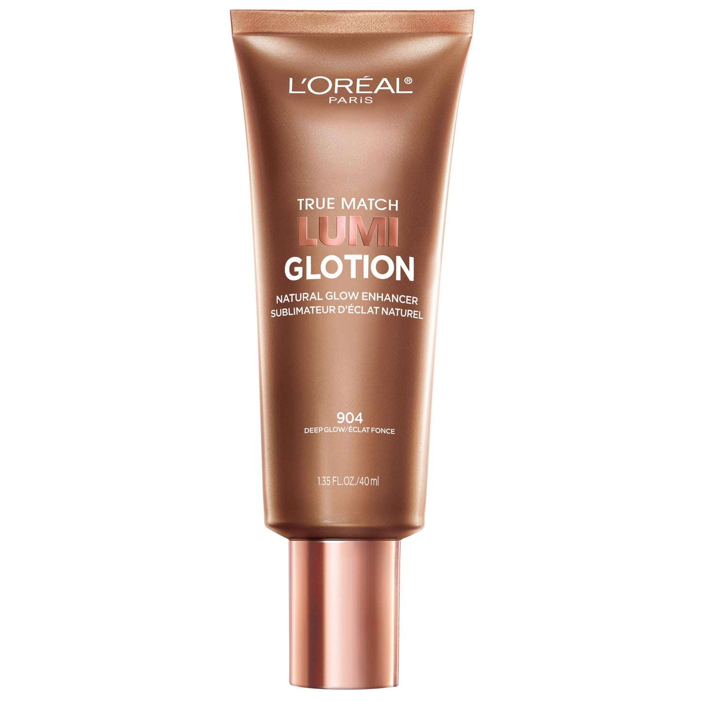 HOTL'Oreal Paris Makeup True Match Lumi Glotion, Natural Glow Enhancer, Illuminator Highlighter, Bronzing Drops For a Sun-Kissed Glow, 903 Medium