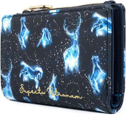 HOTLoungefly Harry Potter Expecto Patronus AOP Wallet | AOP