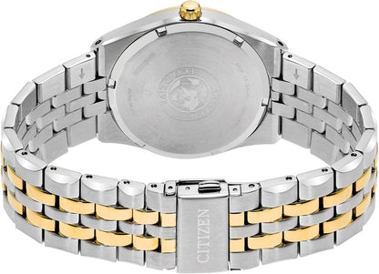 HOTCitizen Men's Classic Corso Eco-Drive Watch, 3-Hand Date, Luminous Hands and Markers