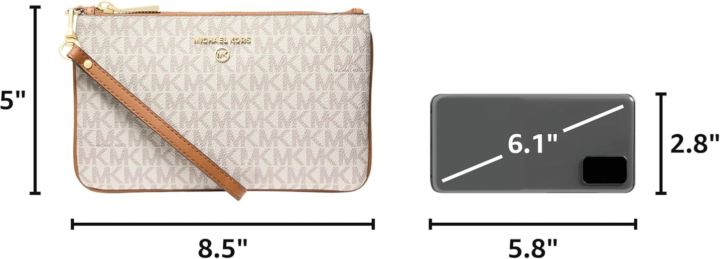 HOTMichael Kors Jet Set Charm Medium Top Zip Wristlet