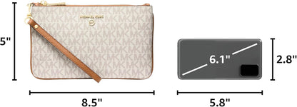 HOTMichael Kors Jet Set Charm Medium Top Zip Wristlet