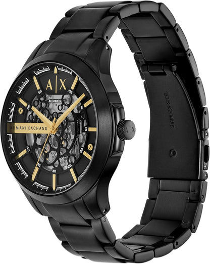 HOTArmani Exchange A|X Automatic Watches for Men, Stainless Steel Watch