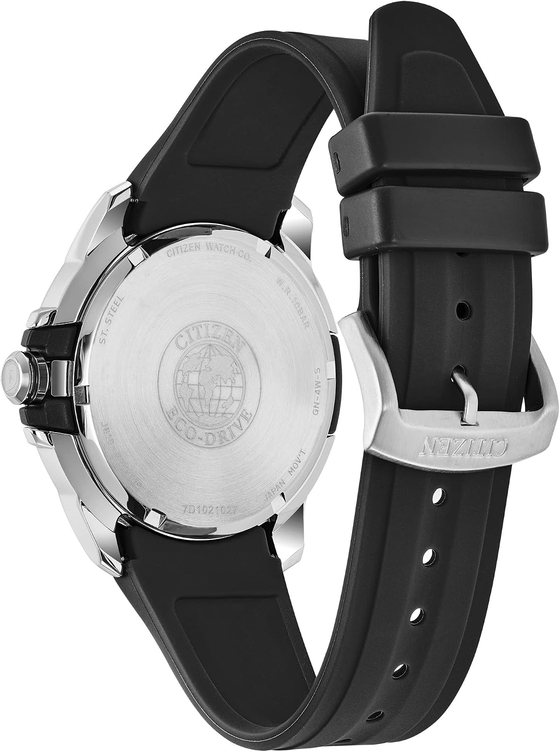 HOTCitizen Eco-Drive Weekender Mens Watch, Stainless Steel with Polyurethane Strap
