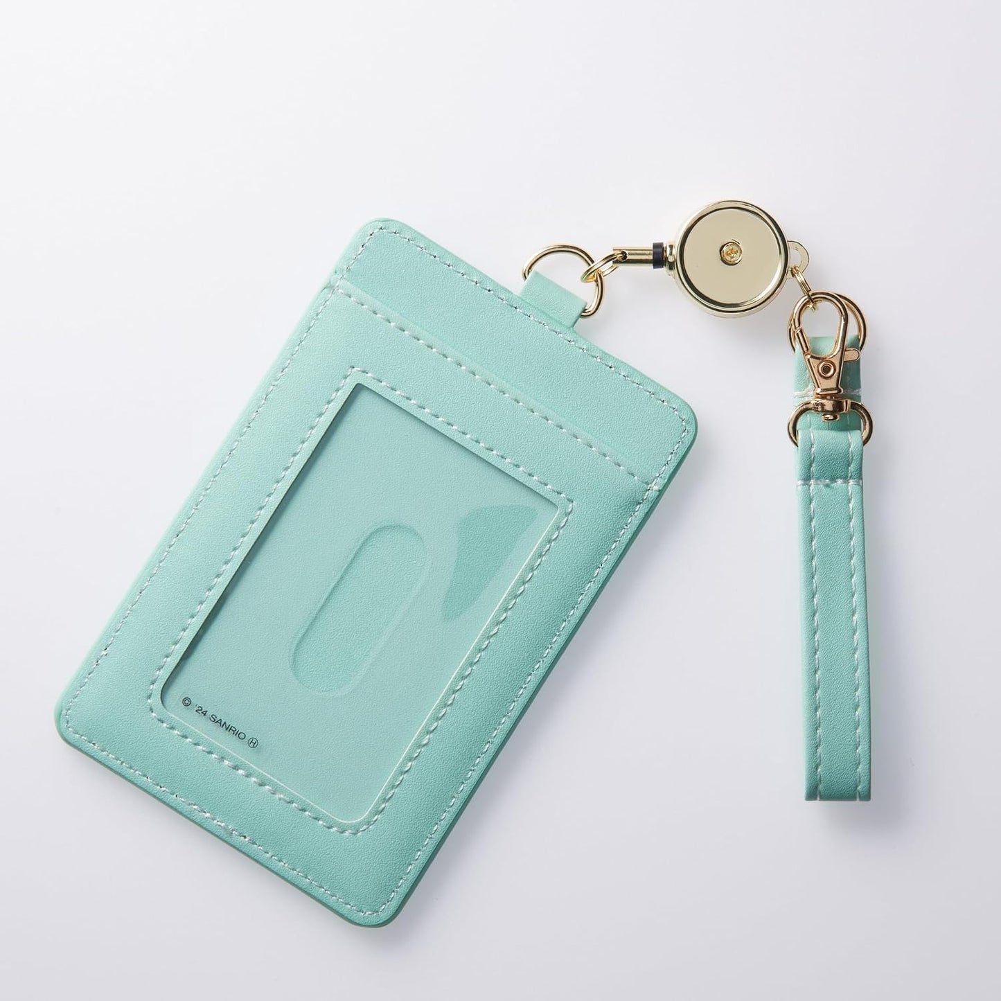 HOTSanrio Characters Pass Case, Women's, pochacco/green, One Size
