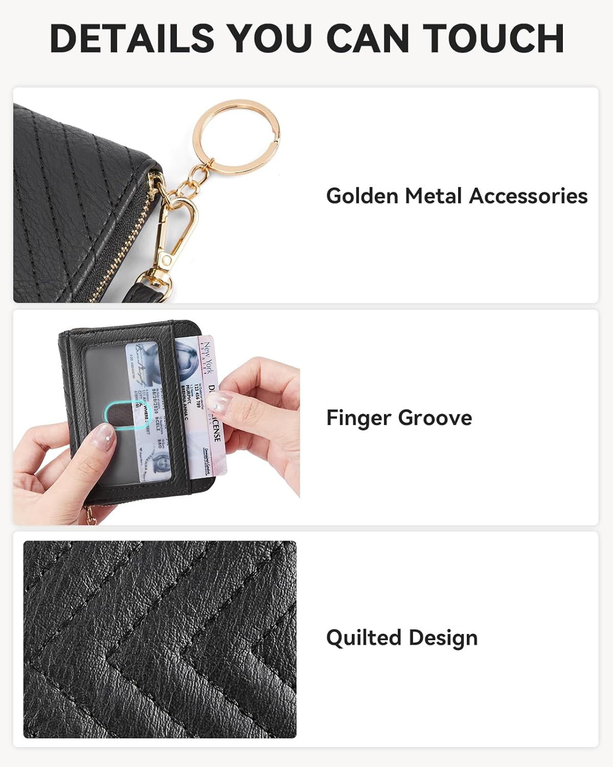 HOTBOSTANTEN Crossbody Bags for Women ＆ Credit Card Holder Wallet RFID Blocking Leather Small Wallet for Women