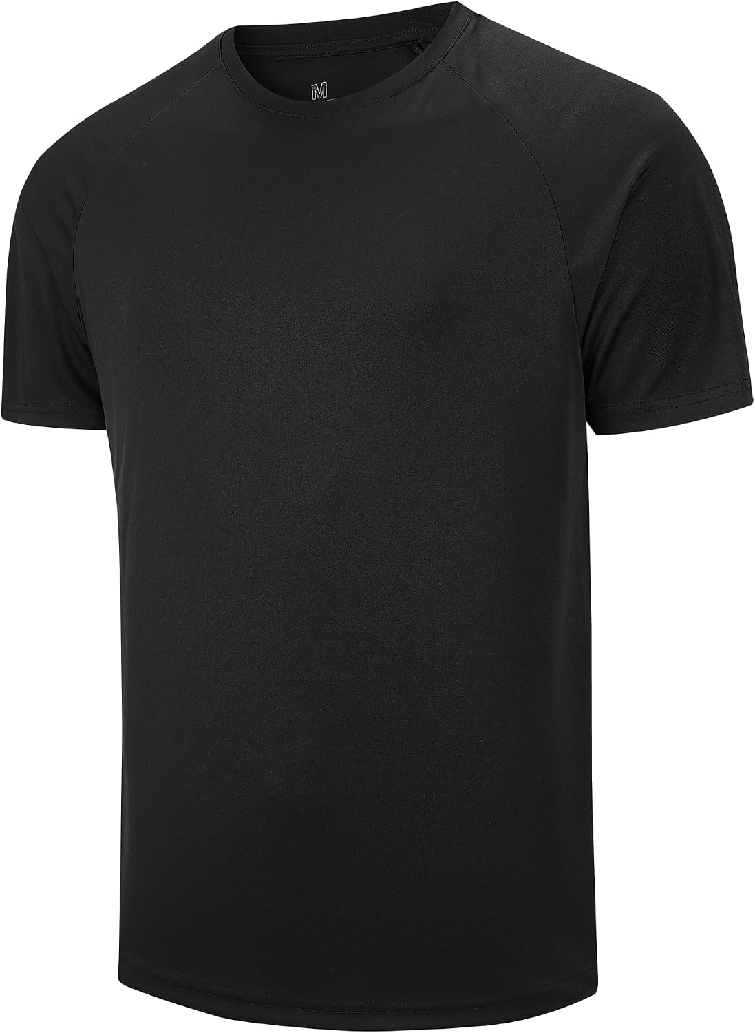 HOT5 Pack Men's Dry Fit T Shirts Athletic Running Gym Workout Short Sleeve Tee Shirts for Men