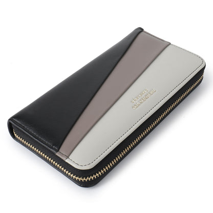 HOTLuxury Women Wallet With Cell Phone Pouch,Card Slots,Zip Pocket | Green Elegant Clutch Ladies Wallets,Soft PU Leather,Waterproof,Cards Organization For Women,Ladies,Daily,Travel