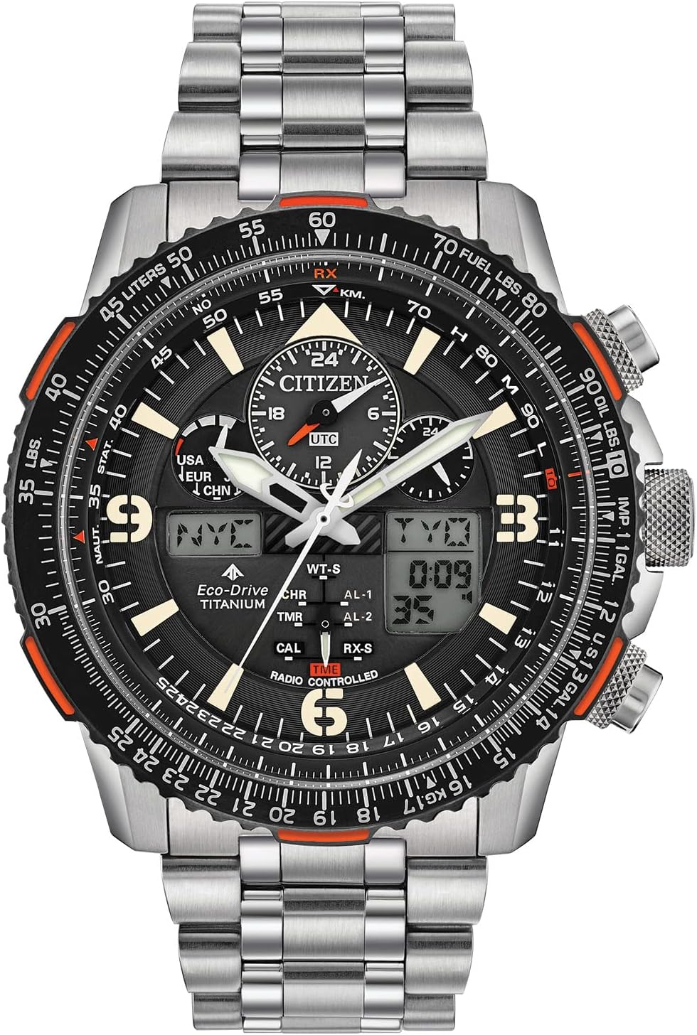 HOTCitizen Men's Promaster Air Skyhawk Eco-Drive Pilot Watch