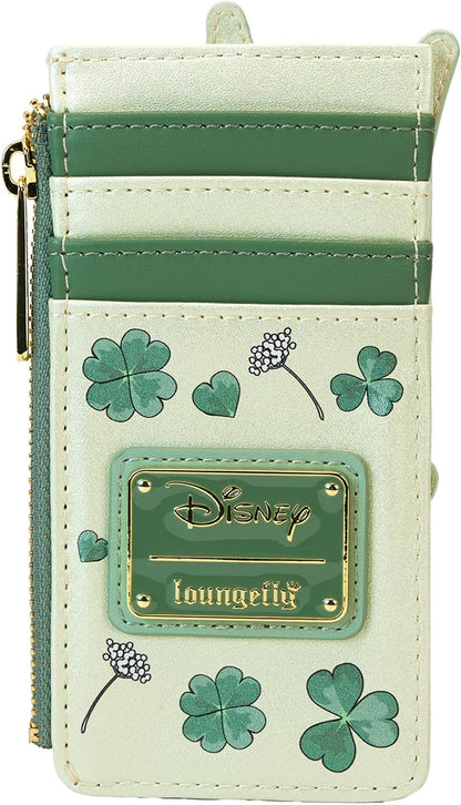 HOTLoungefly Disney Tinker Bell 4-Leaf Clover Large Card Holder
