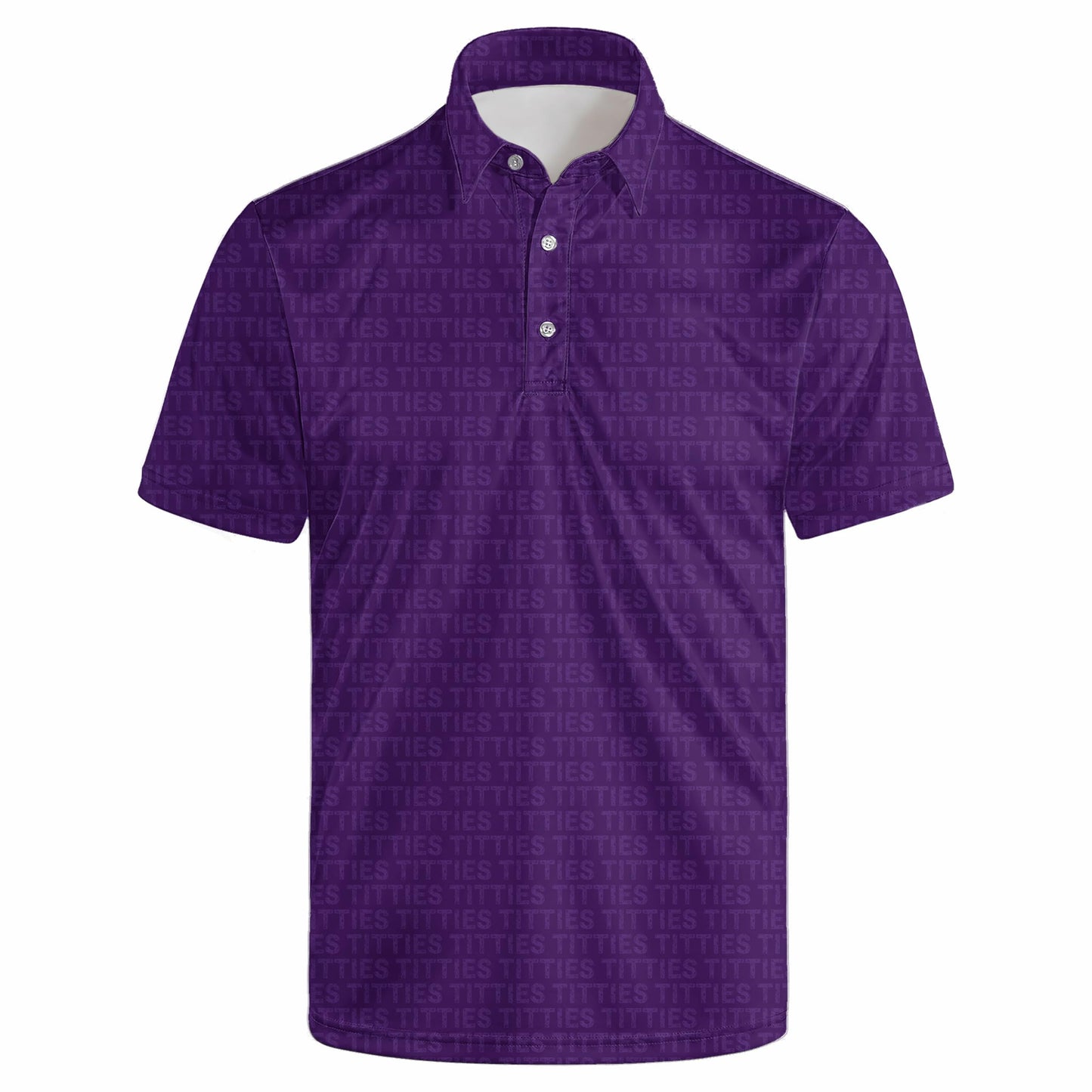 HOTGolf Polos for Men Funny Moisture Wicking Golf Shirts Performance Quick-Dry Polo Shirts Short Sleeve