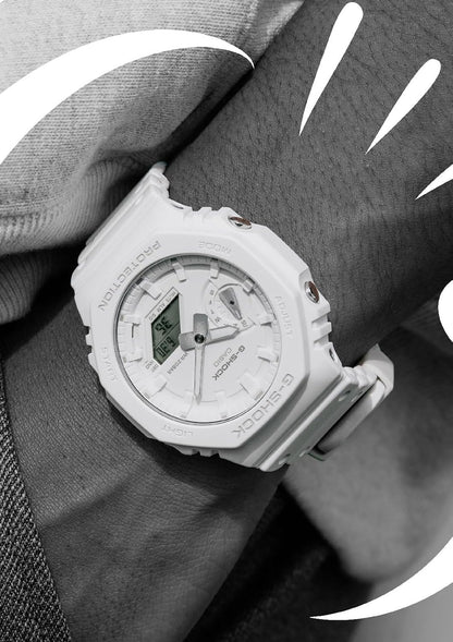 HOTCasio G-Shock GA-2100-7A7JF [G-Shock Tone-ON-Tone Series], White