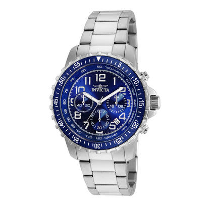 HOTInvicta Men's 1326 Invicta II Chronograph Black Dial Two-Tone Stainless Steel Watch