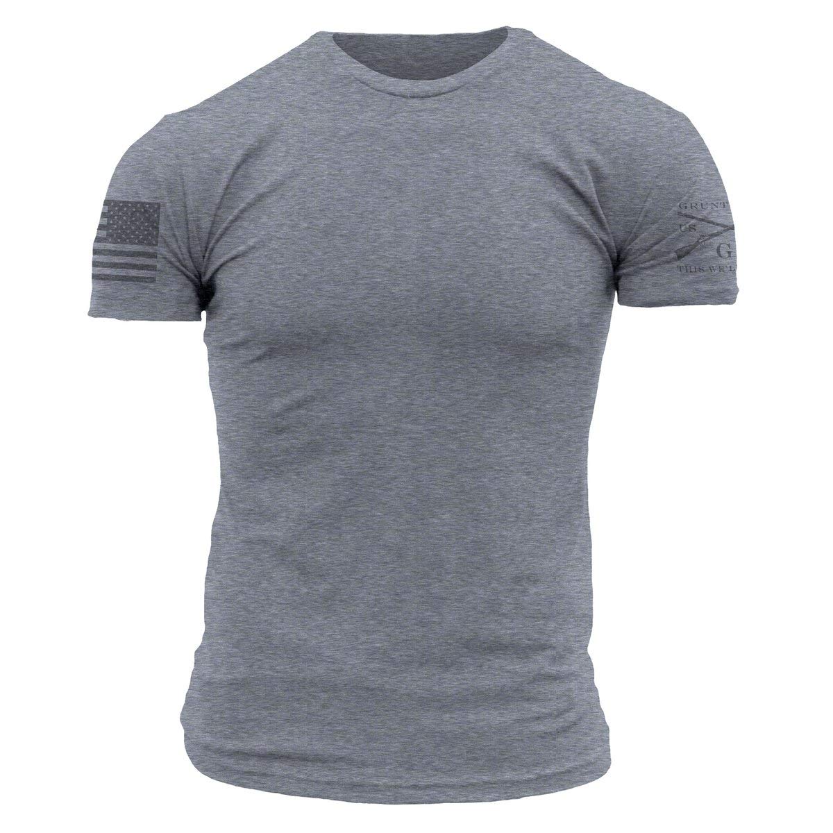 HOTGrunt Style Basic Crew Men's T-Shirt