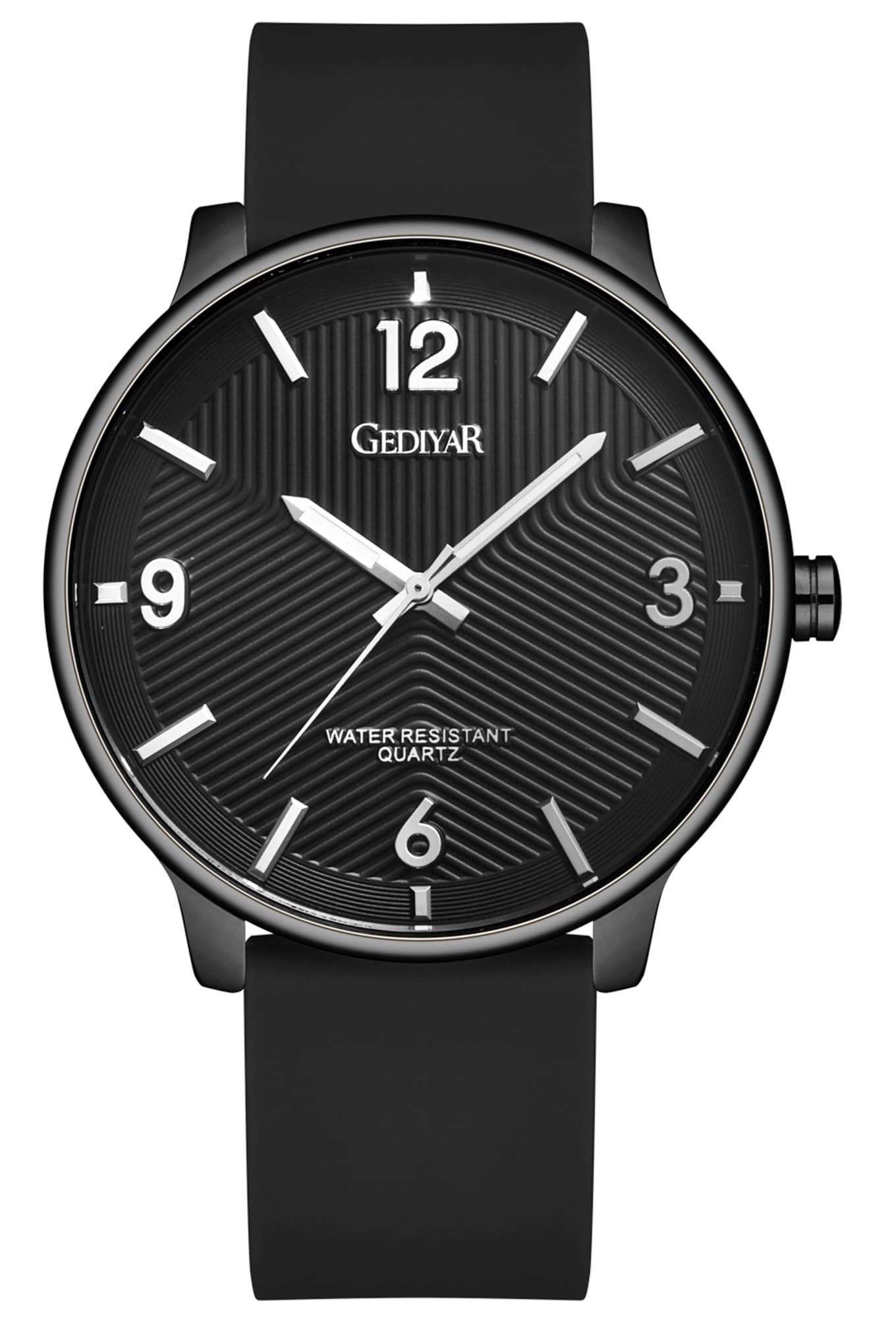 HOTMen's Fashion Minimalist Wrist Watch Waterproof Watches Simple Ultra Thin Analog Quartz Silicone Watch for Men