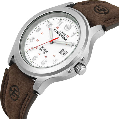 HOTTimex Expedition Metal Field 40mm Men’s Analog Watch | Luminous Hands | 24 Hour Time | Quick Date Function | Rugged Outdoor Watch | 50M Water Resistance