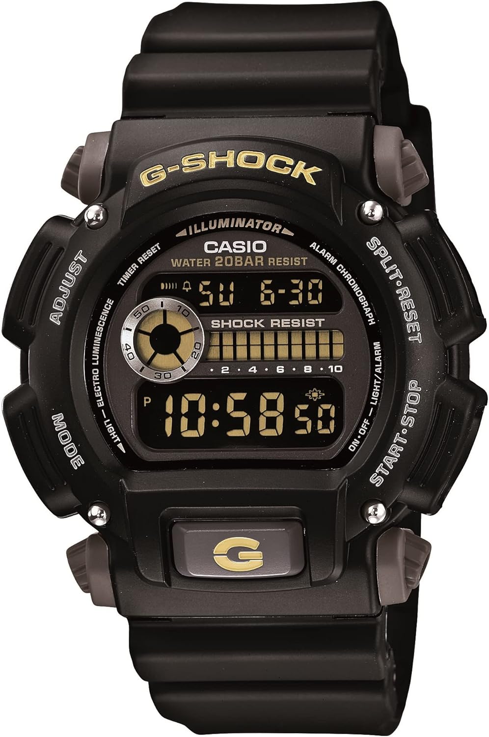 HOTCasio DW9052 Series | Men’s Digital Watch | G-Shock | 1/100 SEC Stop Watch | Countdown Timer | LED Light | 200M WR | Shock Resistant | Multi Alarm | Auto Calendar | Dual Time | 2 Yr Batt