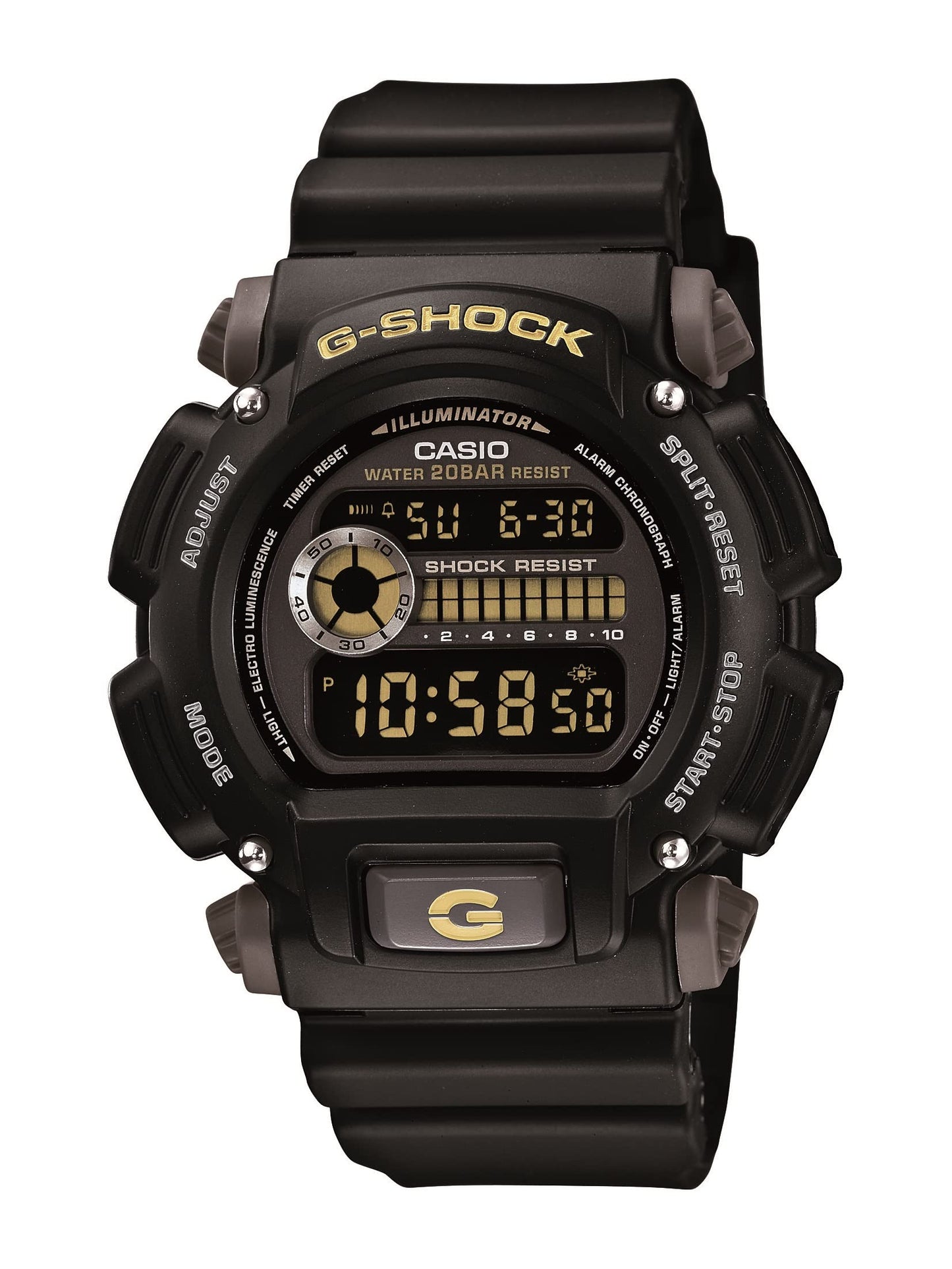HOTCasio DW9052 Series | Men’s Digital Watch | G-Shock | 1/100 SEC Stop Watch | Countdown Timer | LED Light | 200M WR | Shock Resistant | Multi Alarm | Auto Calendar | Dual Time | 2 Yr Batt