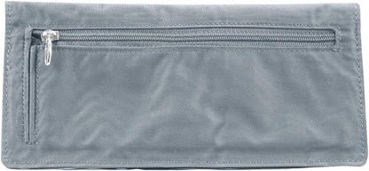 HOTBig Skinny Women's Executive Bi-Fold Checkbook Slim Wallet, Holds Up to 40 Cards