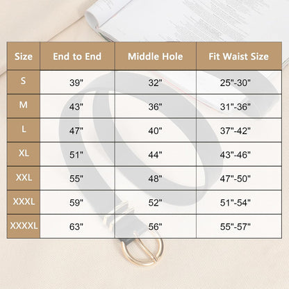 HOTVONMELLI 2 Pack Women's Leather Belts for Jeans Dresses Fashion Gold Buckle Ladies Belt
