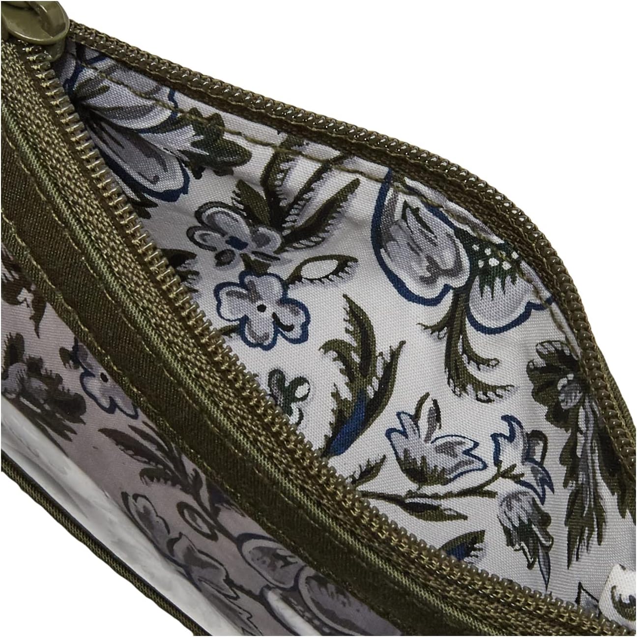 HOTVera Bradley Women's Cotton Zip ID Case and Lanyard Combo