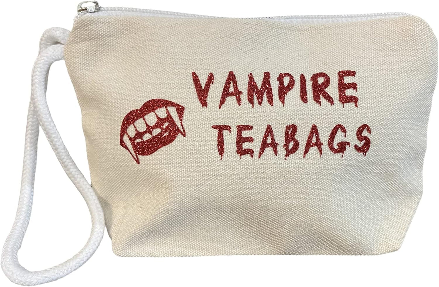 HOTVampire tampon bag, vampire teabag, tampon bag, maxi bag, vampire cosmetic bag, vampire gift, vampire period bag, vampire teabags