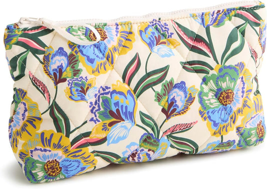 HOTVera Bradley Women's Featherweight Medium Pouch – Gardenia Garden