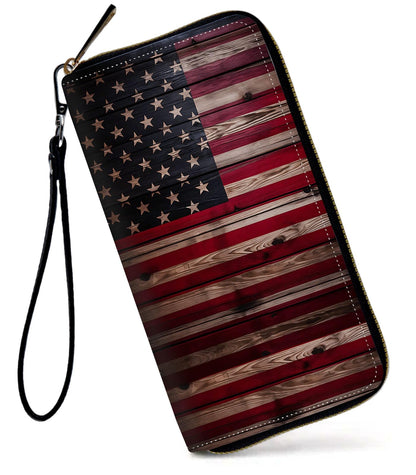 HOTWomens Wallet, Large Capacity RFID Blocking PU Leather Wristlet Wallets for Women Ladies Men Credit Card Holder Zipper Wallet Phone Holder Clutch Travel Purse, Art Moon Starry Night