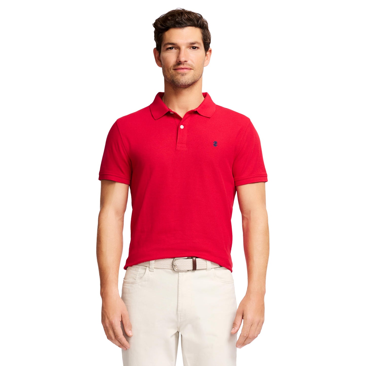 HOTIzod Men's Advantage Performance Short Sleeve Fashion Polo Shirt