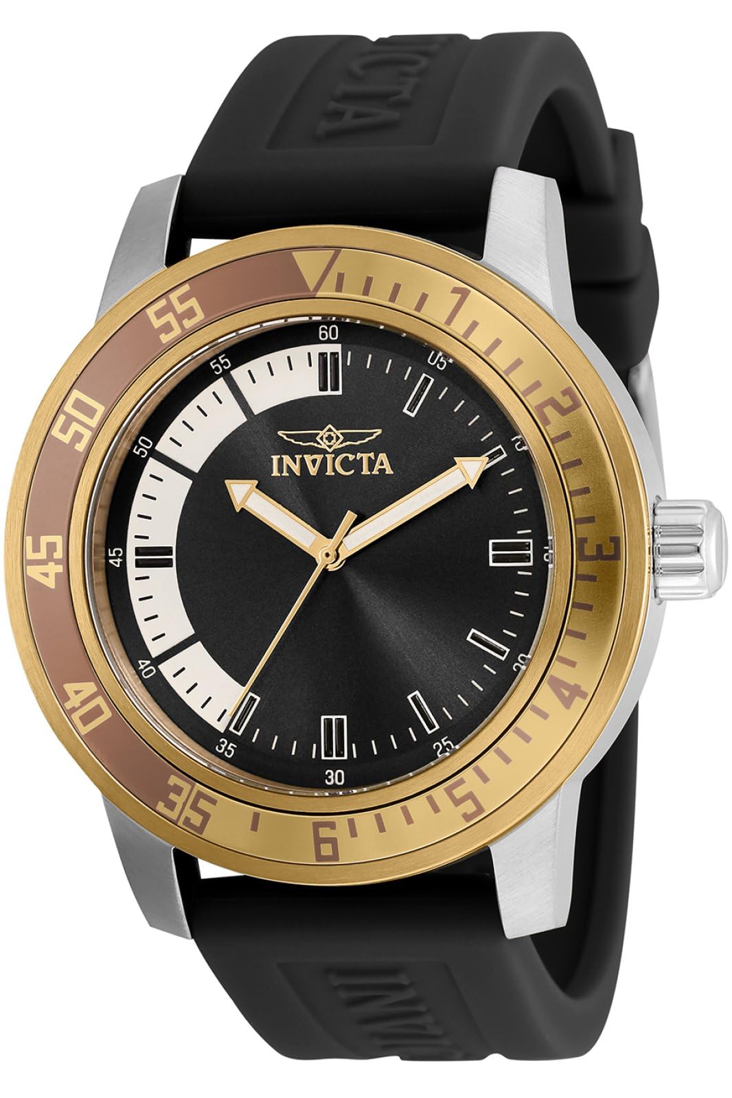 HOTInvicta Men's Specialty Silicone Quartz Watch