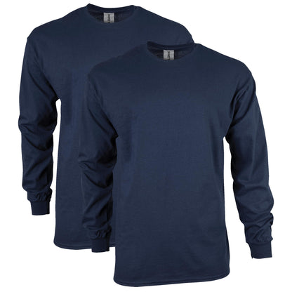 HOTGildan Adult Ultra Cotton Long Sleeve T-Shirt, Style G2400, Multipack