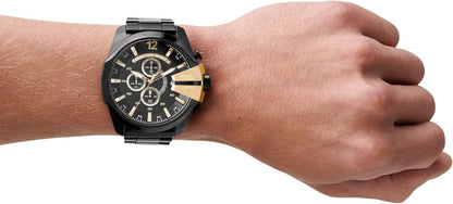 HOTDiesel Mega Chief Watch for Men, Chronograph Men's Watch