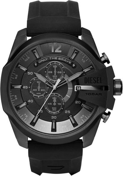 HOTDiesel Mega Chief Watch for Men, Chronograph Men's Watch