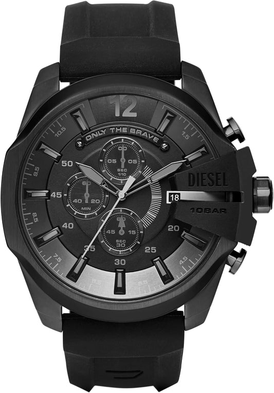 HOTDiesel Mega Chief Watch for Men, Chronograph Men's Watch