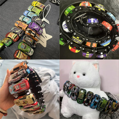 HOTRICHTRUE Toy Car Cute Y2k Belt Retro Vintage 2000s Fancy Belts Women Trendy Goth Accessories Emo Grunge Streetwear