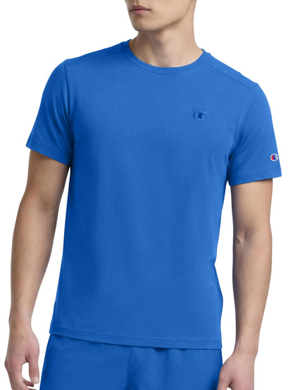 HOTChampion Men's Classic Short Sleeve T-Shirt, Standard Fit, Midweight 100% Cotton, Available in Regular and Big & Tall