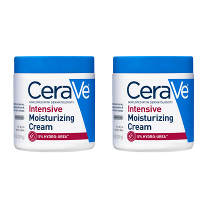 HOTCeraVe Intensive Moisturizing Cream, Body Moisturizer With Shea Butter, 72H Hydration + Skin Barrier Repair, Fragrance-Free Body Lotion For Extremely Dry Skin, 19oz | Packaging May Vary