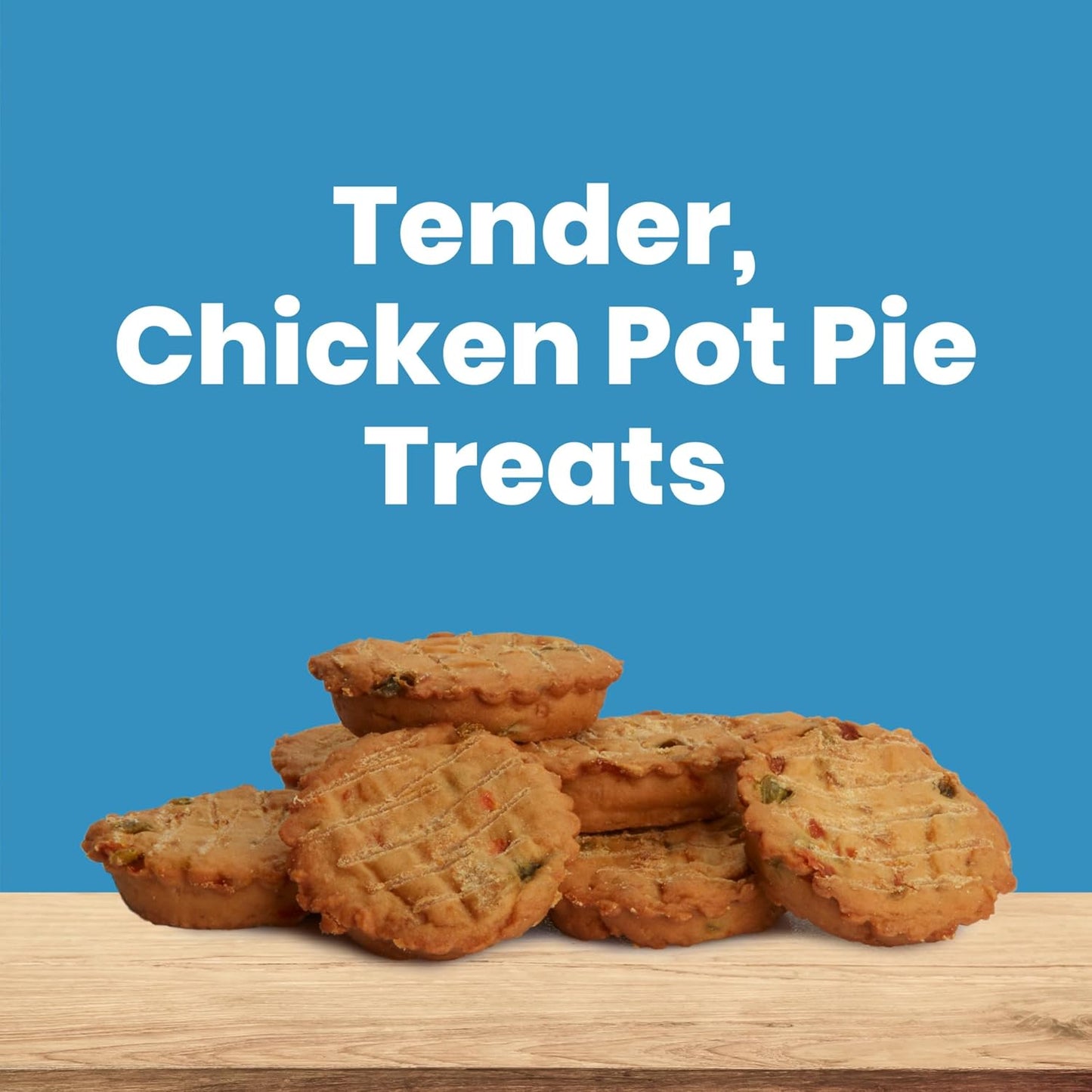 HOTBlue Buffalo Nudges Chicken Homestyle Natural Dog Treats, Pot-Pie-Inspired Recipe, Healthy Reward or Training Treat, Made in the USA with Real Chicken, No Artificial Preservatives, 16 oz.