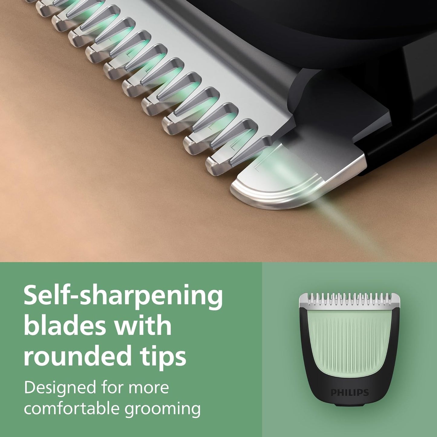 HOTPhilips Norelco All-in-One 3000 Series 13 in 1 Trimmer, Beard Styler & Men's Hair Clipper, 9 Length Settings & Self-Sharpening Skin-Friendly Blades, MG3919/50