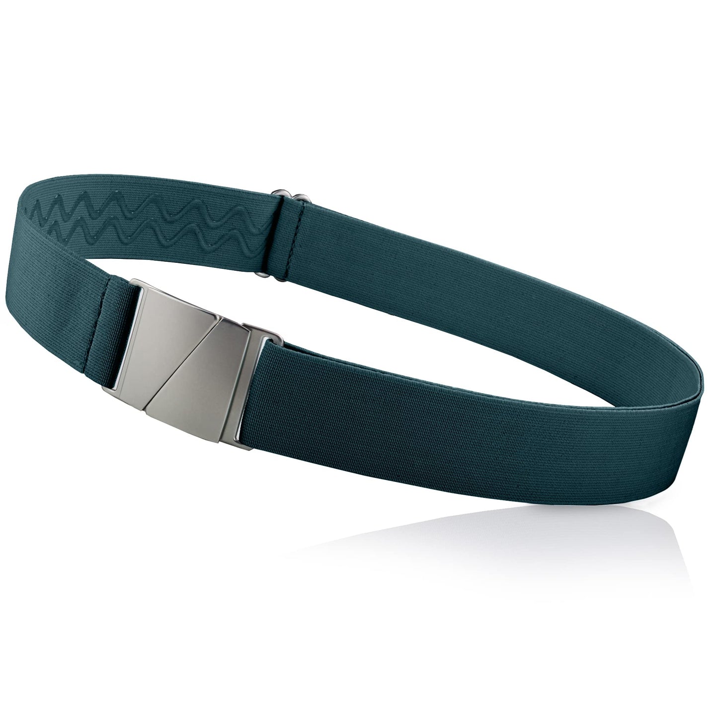 HOTONE-BELT No Show Invisible Elastic Belts for Women & Men 1.30" inch adjustable Non Slip Zero Bulk. Designed in USA.