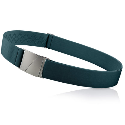 HOTONE-BELT No Show Invisible Elastic Belts for Women & Men 1.30" inch adjustable Non Slip Zero Bulk. Designed in USA.