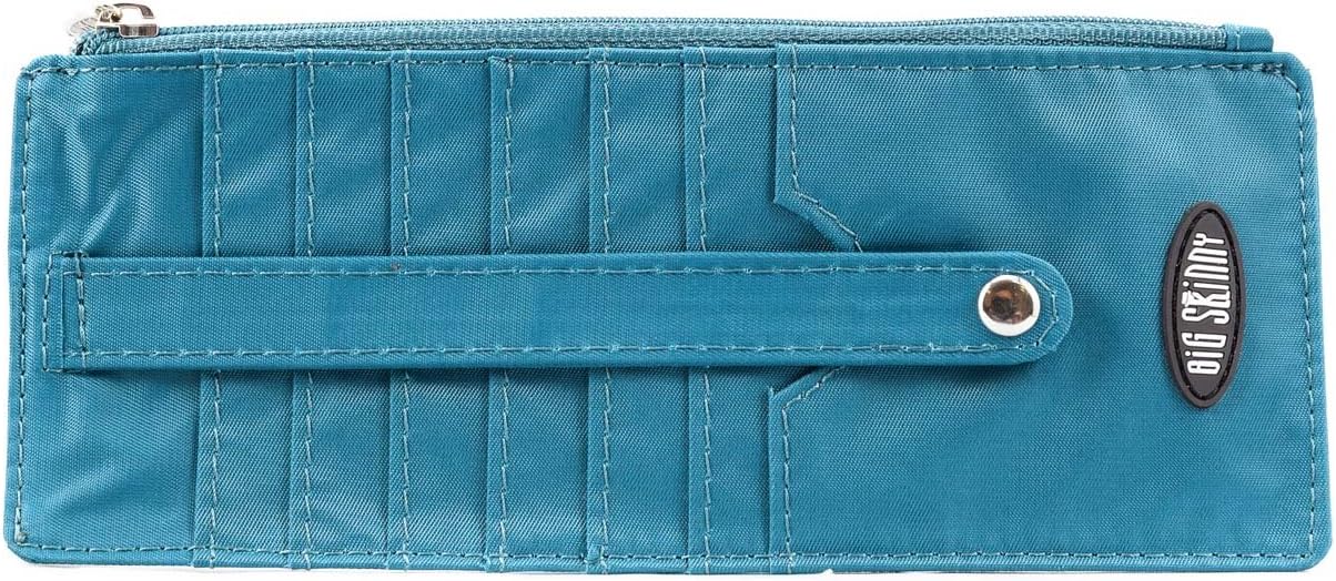 HOTBig Skinny Women's Jaguar Credit Card Slim Wallet, Holds Up to 25 Cards