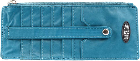 HOTBig Skinny Women's Jaguar Credit Card Slim Wallet, Holds Up to 25 Cards
