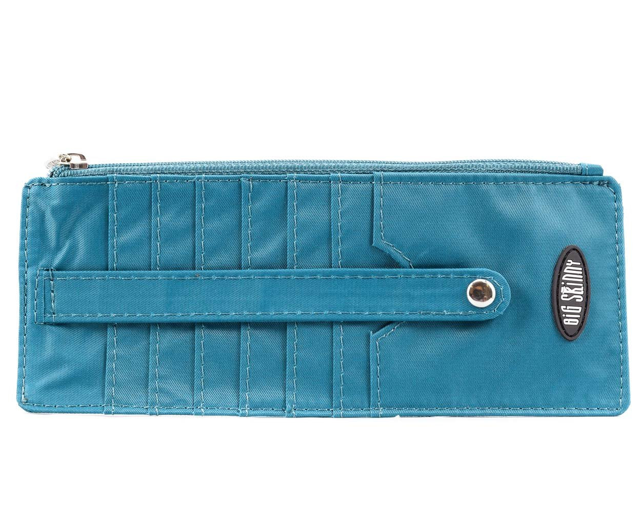 HOTBig Skinny Women's Jaguar Credit Card Slim Wallet, Holds Up to 25 Cards