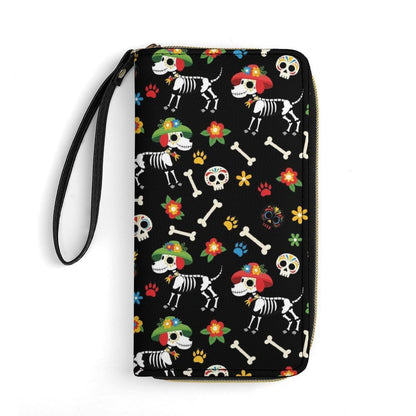 HOTWomen's Wallet Ladies Wristlet, Large Capacity, Zipper Pocket, Perfect for ID Cards, Chicken Cute