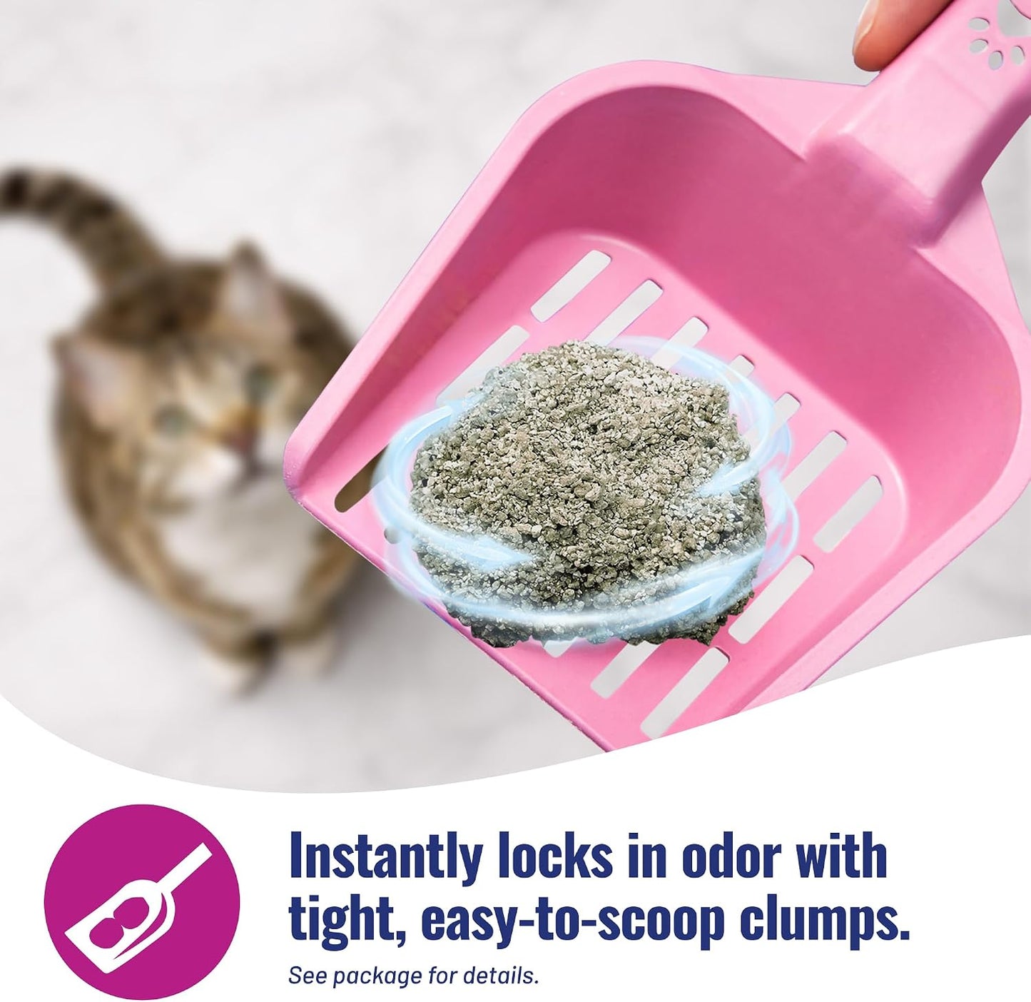 HOTCat's Pride Premium Lightweight Clumping Litter: Pure & Fresh - Up to 10 Days of Powerful Odor Control - Multi-Cat, Scented, 10 Pounds