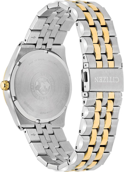 HOTCitizen Men's Classic Corso Eco-Drive Watch, 3-Hand Date, Luminous Hands and Markers