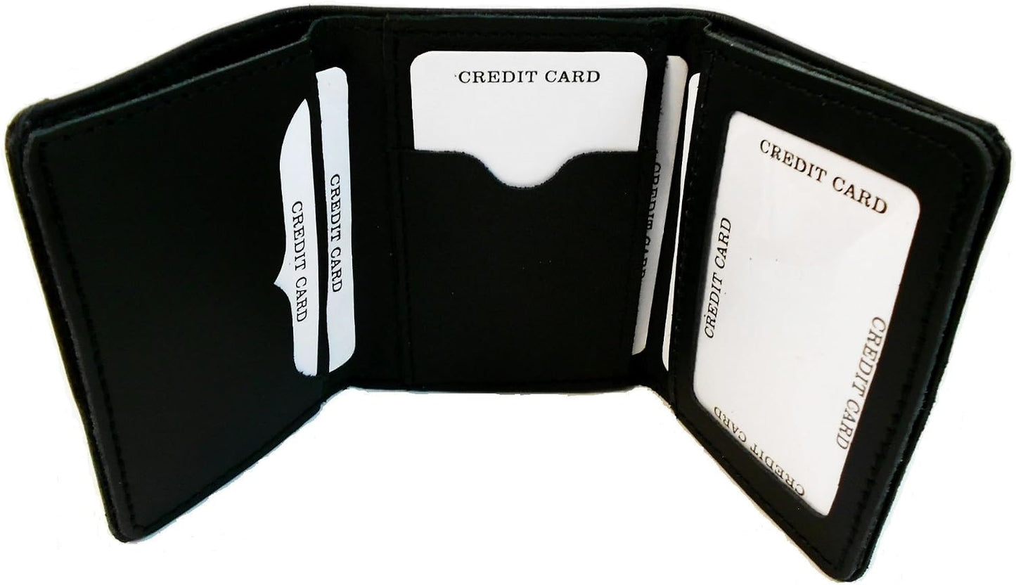 HOTHandcrafted Leather Trifold Wallet Horse