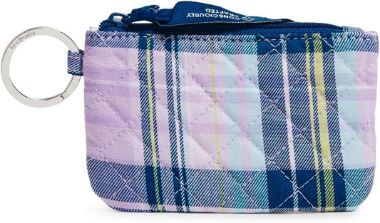 HOTVera Bradley Women's Cotton Zip ID Case Wallet