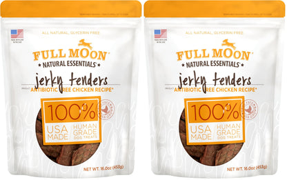 HOTFull Moon All Natural Essentials Beef Jerky Tenders Free Range Human Grade 24 oz
