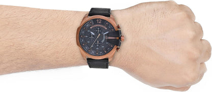 HOTDiesel Mega Chief Watch for Men, Chronograph Men's Watch